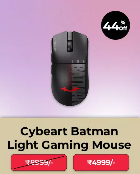Cybeart Batman Ultra Light Gaming Mouse